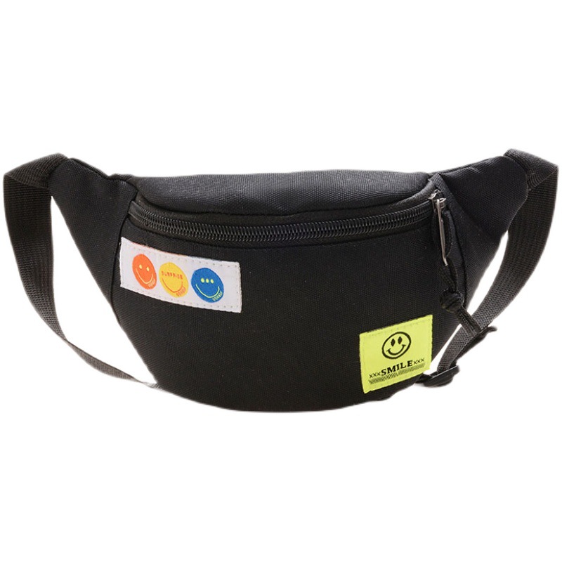 Children's bag New Korean smiley face messenger bag boy casual cute waist bag baby small backpack wholesale foreign trade