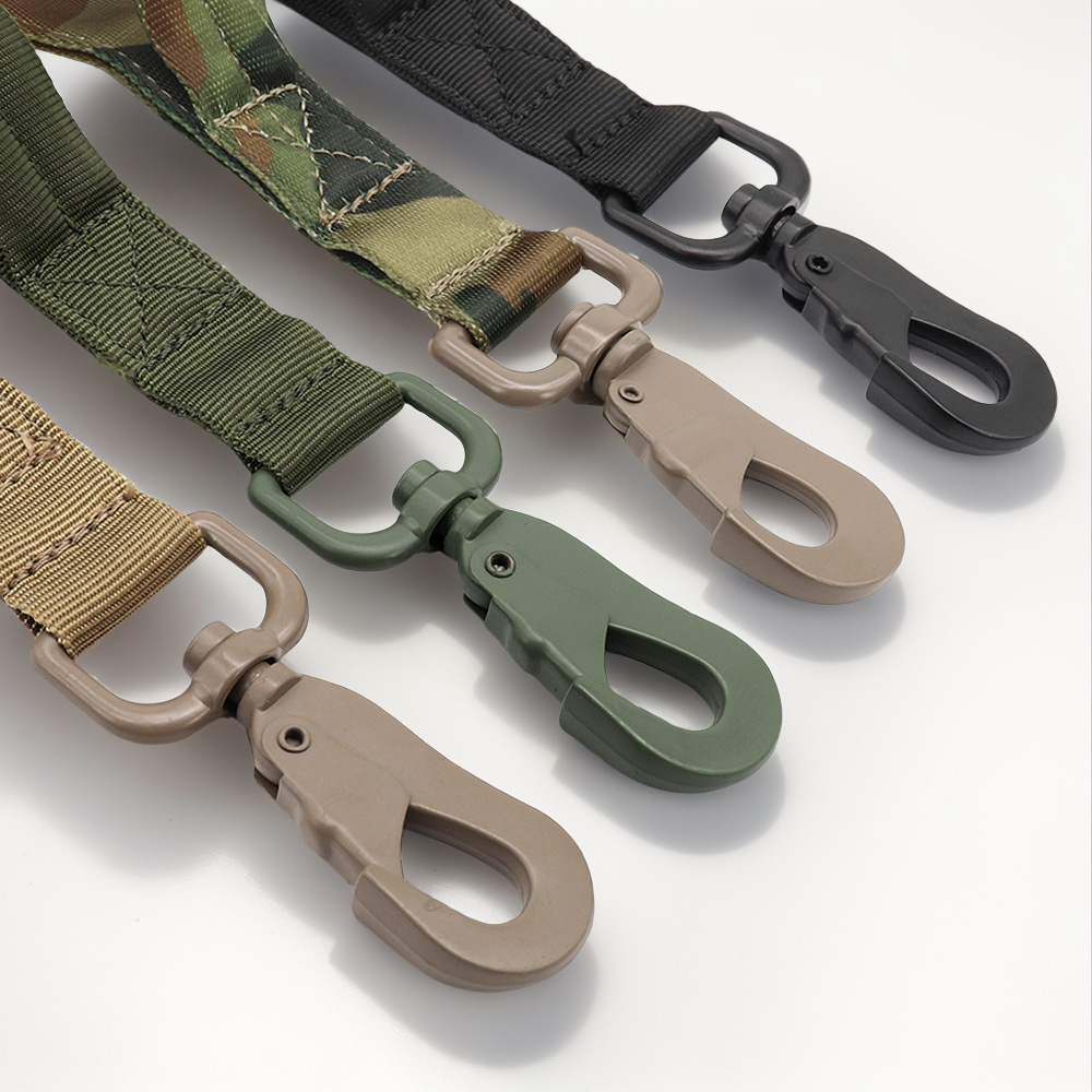 Tactical dog rope outdoor pet leash large Dog retractable anti-blast dog rope elastic rope K9