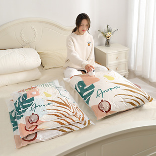 Electric vacuum suction compression bag quilt moisture-proof storage bag thickened clothes finishing bag dustproof storage bag