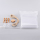 PS15 * 100 cork 20 20 round label 5m hemp rope 2 funnel 1 brush * transparent