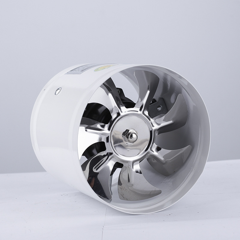 Supply pure copper axial flow fume exhaust ventilator two-way straight fan high speed ventilator