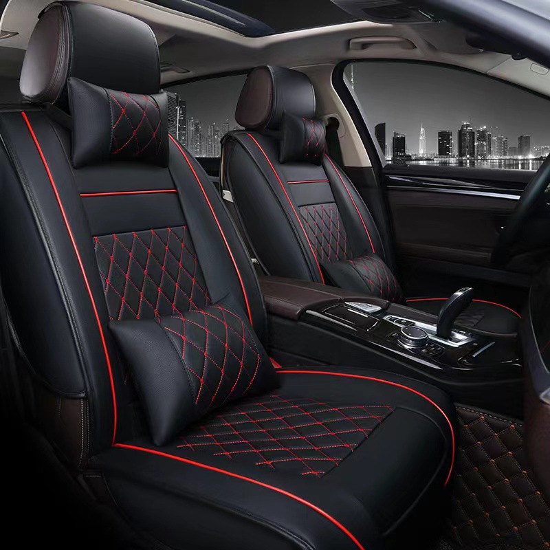 Factory wholesale full package cushion four seasons 5D full surround car seat cover full leather car seat cover a generation of hair