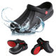 Cross-border black non-slip kitchen shoes rain shoes canteen work labor protection shoes hotel waterproof and oil-proof chef shoes wholesale