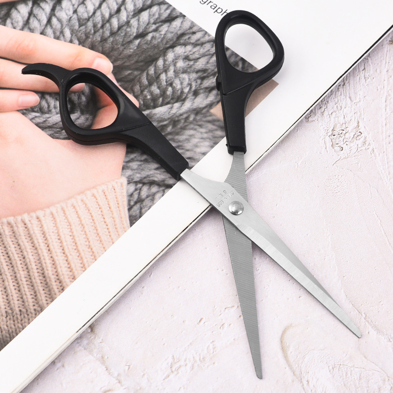 Spot wholesale beauty salon tools Barber stainless steel thin teeth scissors flat scissors pet scissors card set