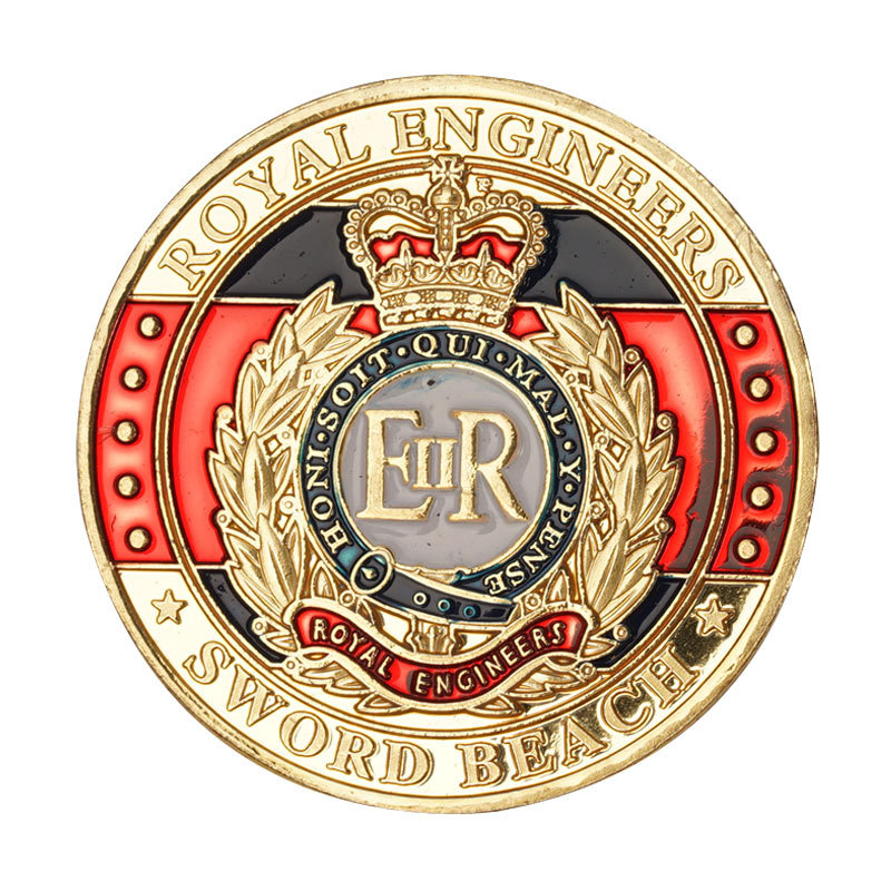Queen Elizabeth II Commemorative Badge creative decorative coin small gift coin crafts