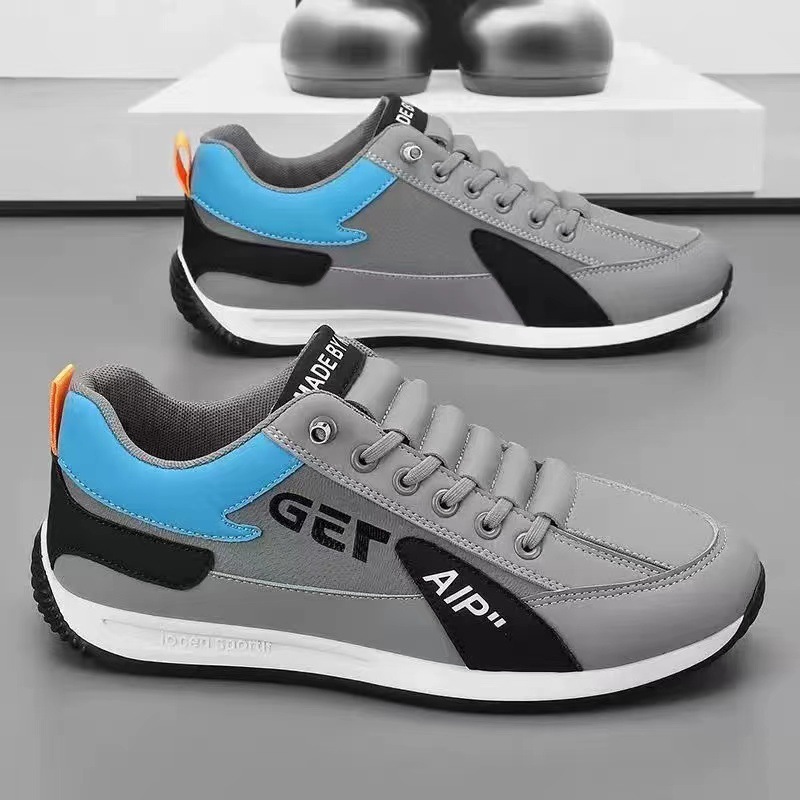 A generation of men's shoes 2024 summer new leather pedal shoes breathable men's casual Joker sports shoes