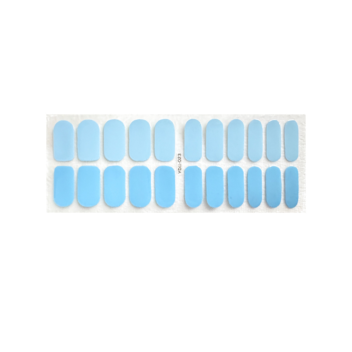 Edie Factory Wholesale Nail Polish Film Amazon Cross-border Foreign Trade Nail Art Patch 22 Nail Sticker French Stamping Sticker