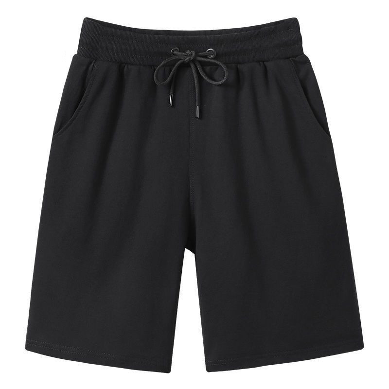 Outer Wear Shorts Men's Combed Cotton Sweatshirt Pants Trendy Brand Pure Cotton Spring and Summer Outer Wear Men's Casual Pants Sports Pants