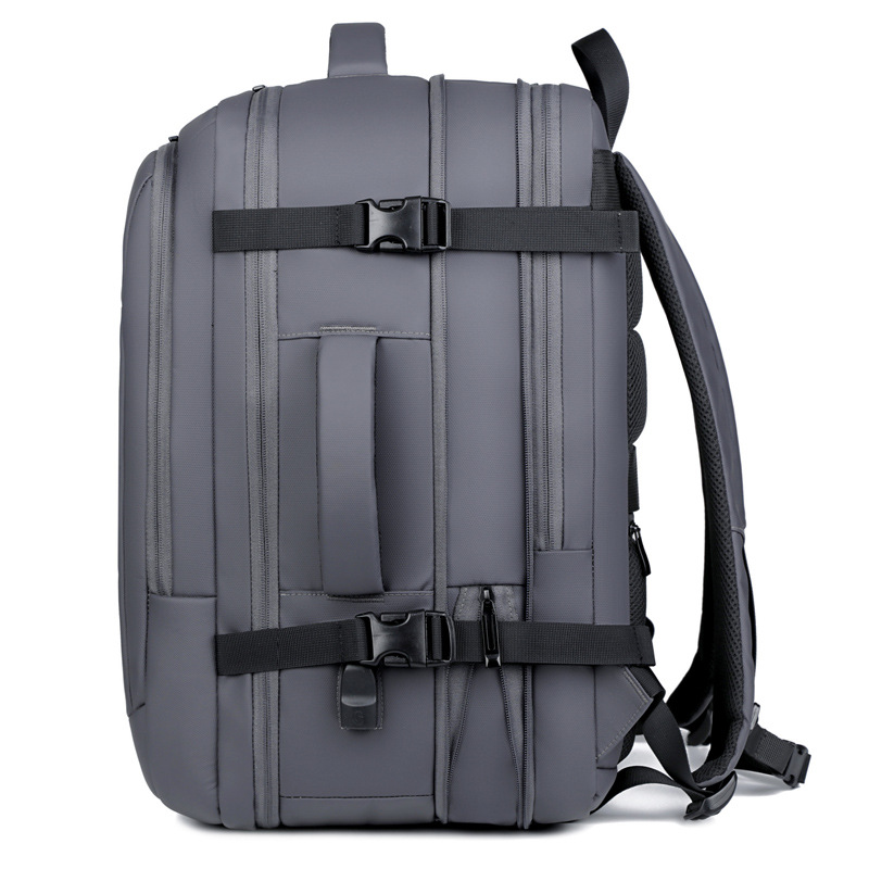 Cross-border Computer Backpack Men's Business Large Capacity Portable Backpack Waterproof Extended Travel Backpack