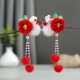 Red Rabbit velvet-1 pair