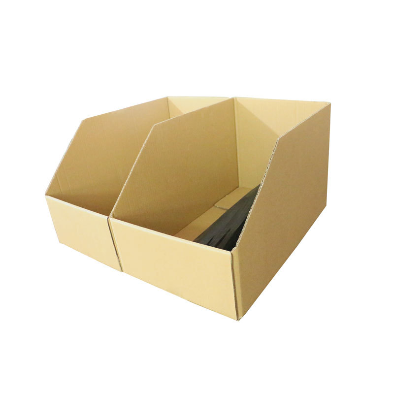 Five-story e-commerce warehouse shelf carton oblique classification display carton supermarket storage and finishing storage box carton