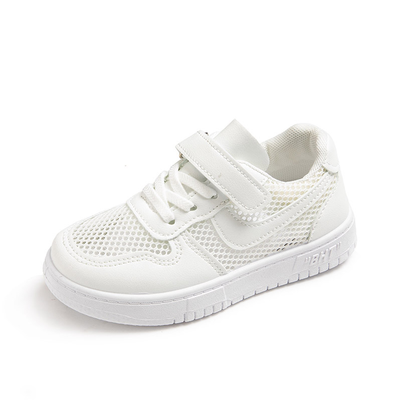 Air Force No. 1 children's board shoes 2024 Summer new girls' breathable sports boys' performance campus white shoes fashion