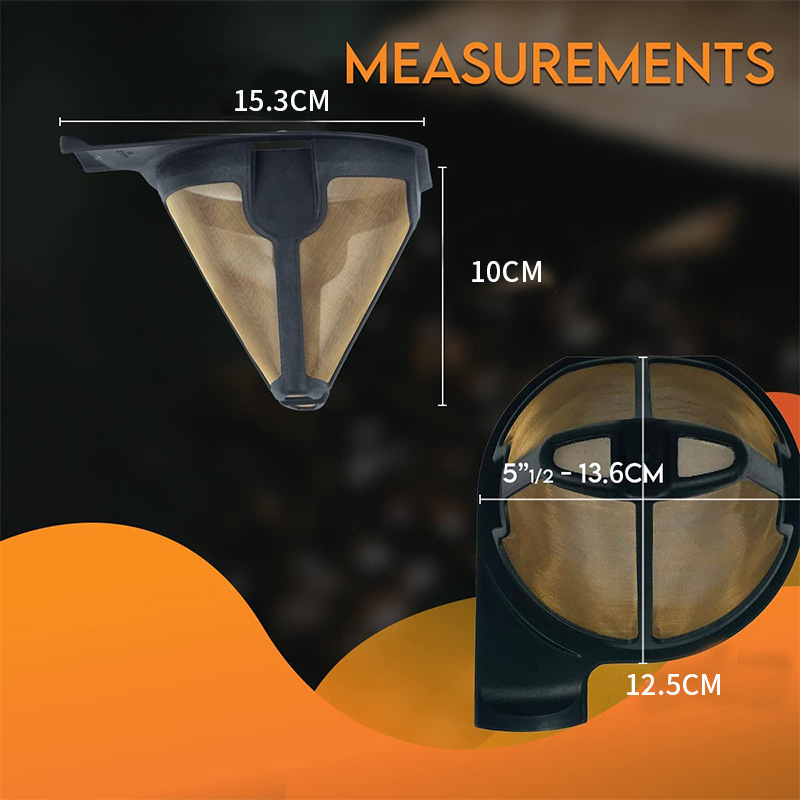 Suitable for Ninja Coffee Machine accessories replacement coffee filter screen washable compatible with CF09 beginning coffee machine