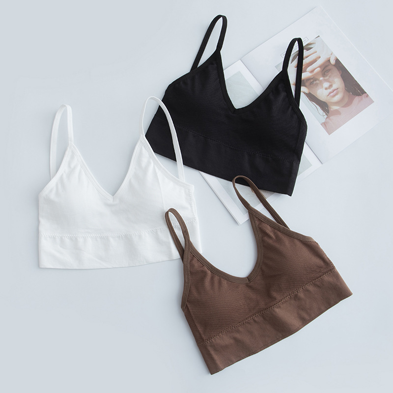 Big U-back Strapless and Backless Sports Bra_voghion.com