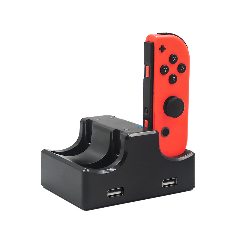 Suitable for Nintendo switch oled handle charger Joy-con left and right handle four-in-one charging base