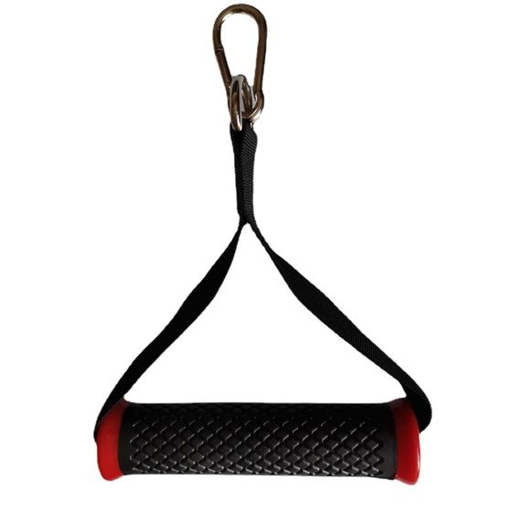 Gantry handle fitness equipment accessories elastic resistance belt ring handle bird breast expansion tensioner handle hook