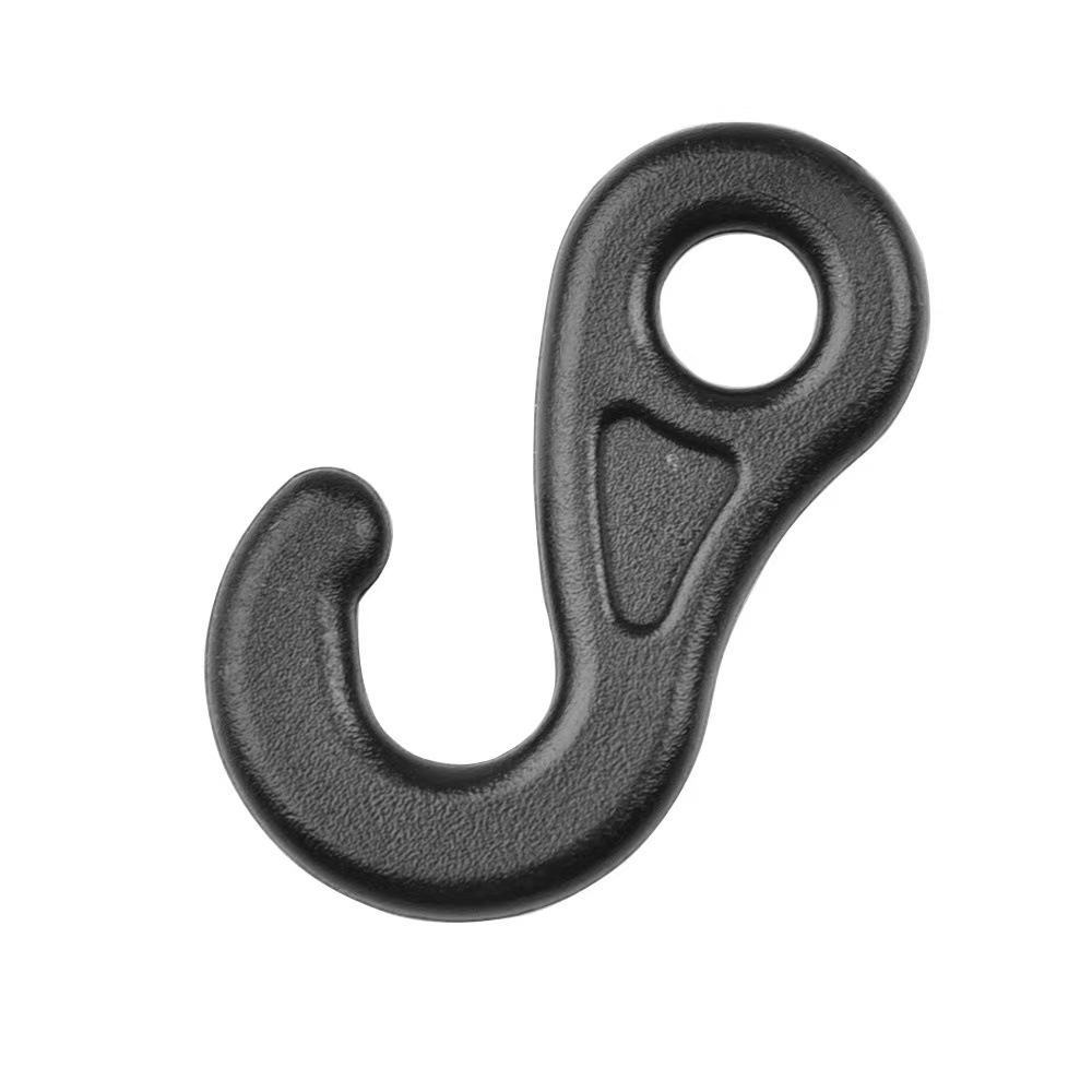 Tent S hook 3.6cm high nylon round hole hook S hook canopy hook tent accessories