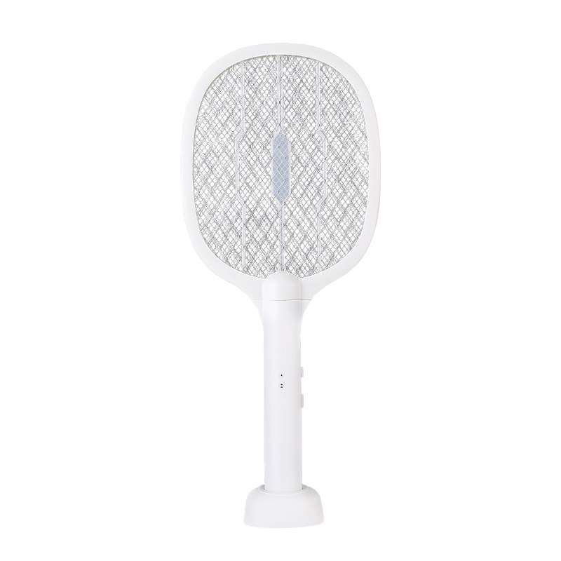 2023 new mosquito killer electric shock type two-in-one mosquito swatter wall base charging household electric mosquito swatter mosquito repellent lamp