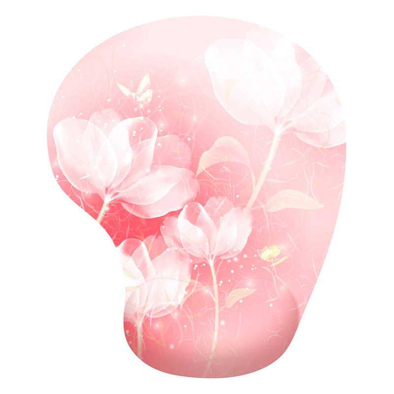G01 Silicone Wrist Mouse Pad Creative Art Memory Foam Mouse Keyboard 3D Hand Bowl Top Thickened Office Comfortable