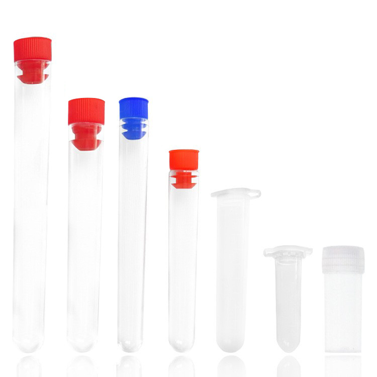Multi-size Plastic Transparent Storage Needle Bottle Small Storage Hand Sewing Needle Storage Bottle Transparent Needle Plastic Bottle