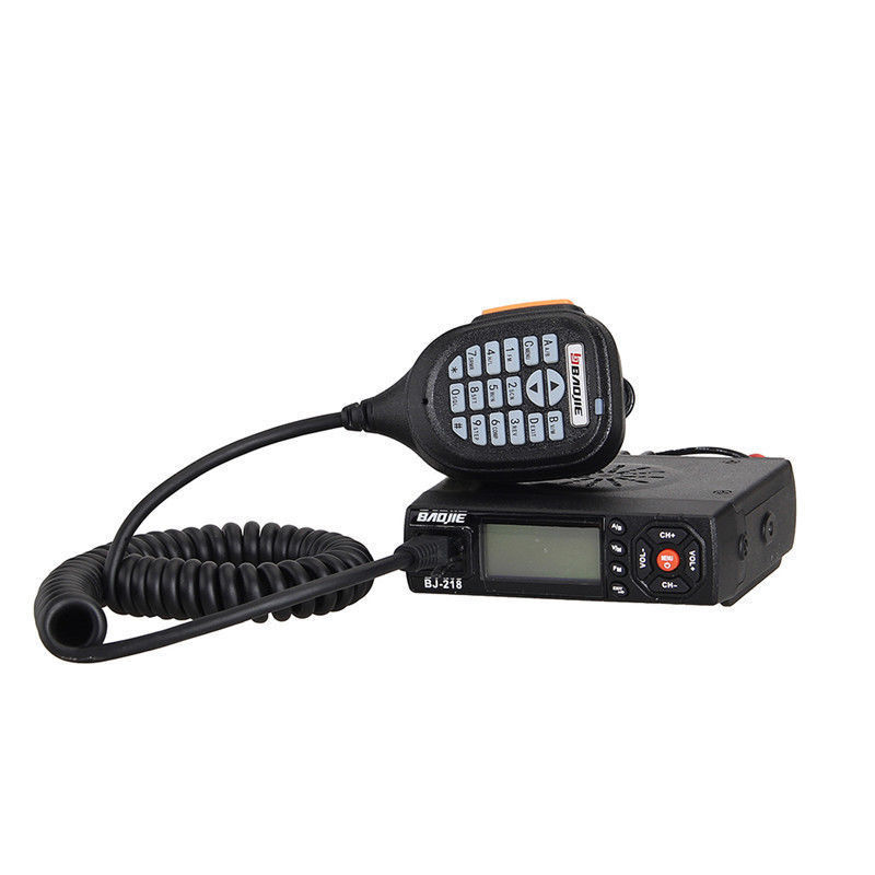 Baojie BJ-218UV double-segment mini car table 25W self-driving tour team Baojie 218 car radio intercom