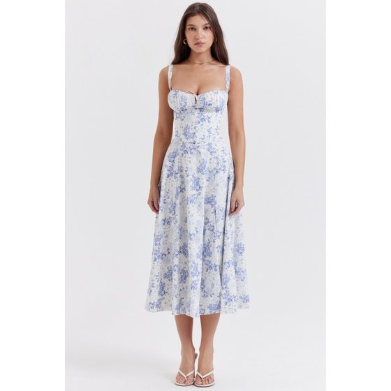 2024 popular summer commuter elegant solid color fashion high-end sling dress skirt for women