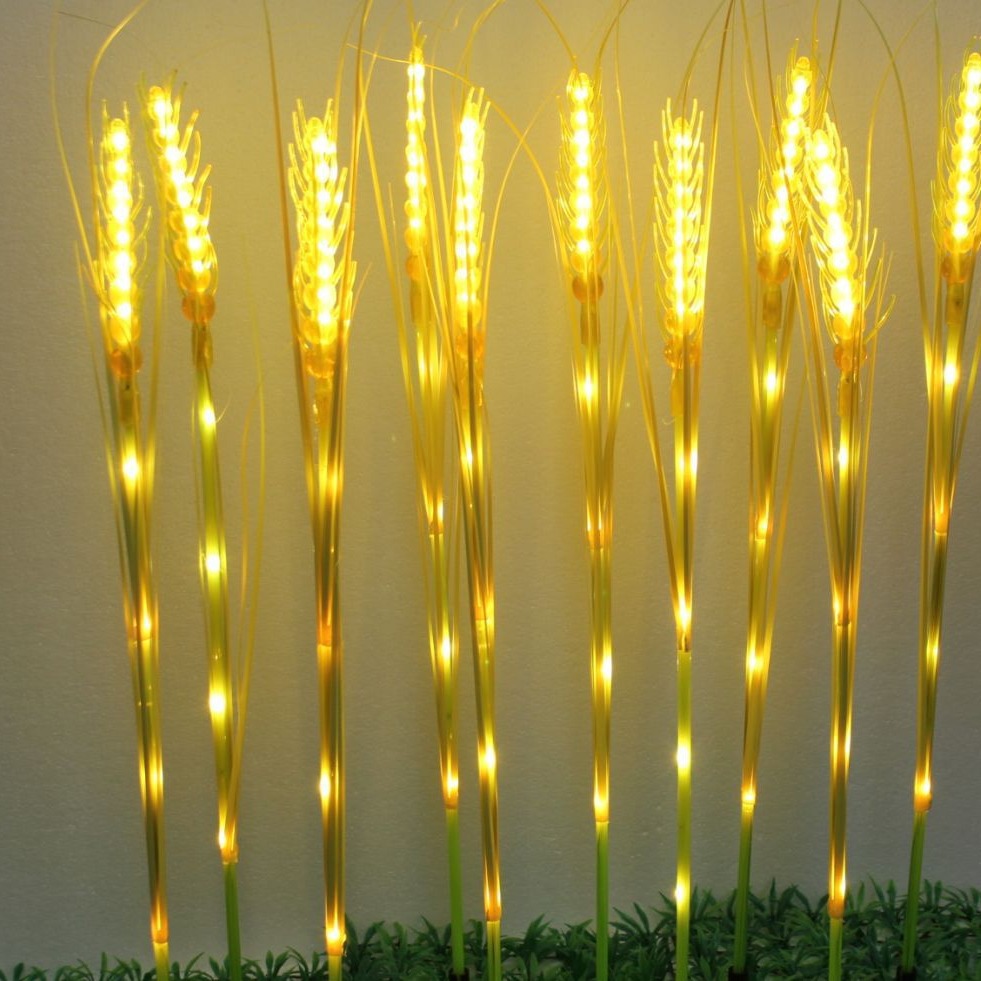 Luminous wheat light rice light travel light lawn light luminous rabbit solar dandelion light reed light