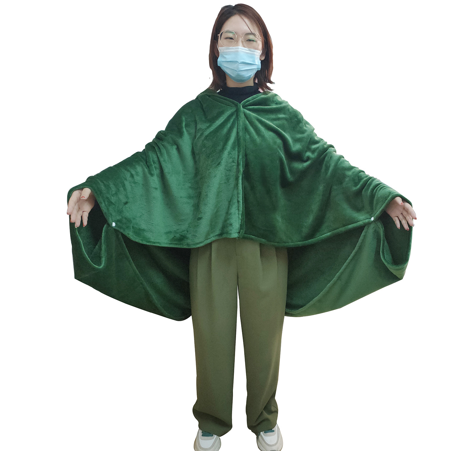 The Wings of Freedom Attack Giant House Man Shawl Shawl Investigation Corps Soldier Chief Animation Blanket Lunch Blanket