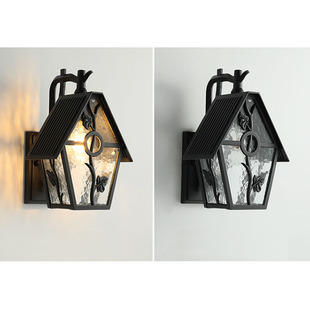 Factory direct aluminum die-casting waterproof courtyard wall lamp European-style Chinese-style outdoor house wall outdoor lamp