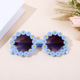 Blue frame double Gray