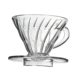 Resin Coffee Filter Pot Household Hand-made Glass Drip Filter Pot Supporting Use Plastic Filter Cup Coffee Cup