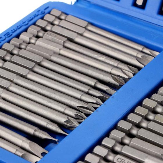 50-piece set lengthened screwdriver electric screwdriver suit special-shaped cross-shaped hexagonal U-shaped screwdriver extension rod