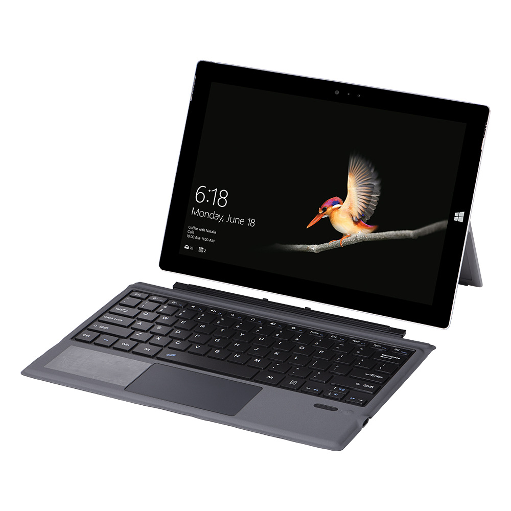 For Surface pro3/4/5/6/7 wireless keyboard GO12 3 Bluetooth keyboard magnetic second control leather case