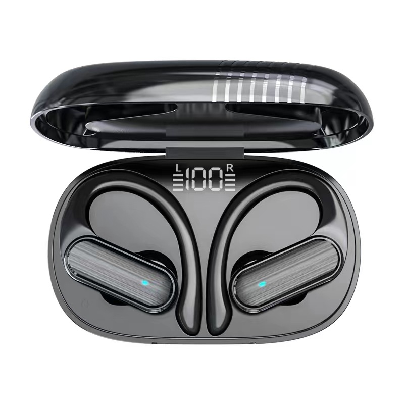 New A520 wireless Bluetooth headset wholesale ear-hanging ultra-long battery life and large power running sports Intelligent Noise reduction