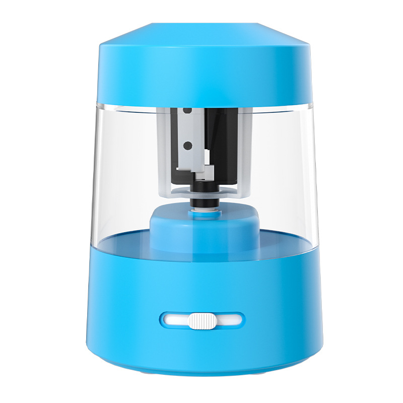 Large Caliber Electric Pencil Sharpener for Primary School Students Pencil Sharpener Large Triangle Thick Rod Pencil Special Pencil Sharpener Automatic Small