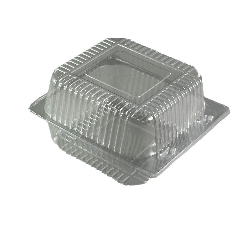Lid disposable plastic baking transparent snack box West Point transparent baking plastic box food packing box West Point