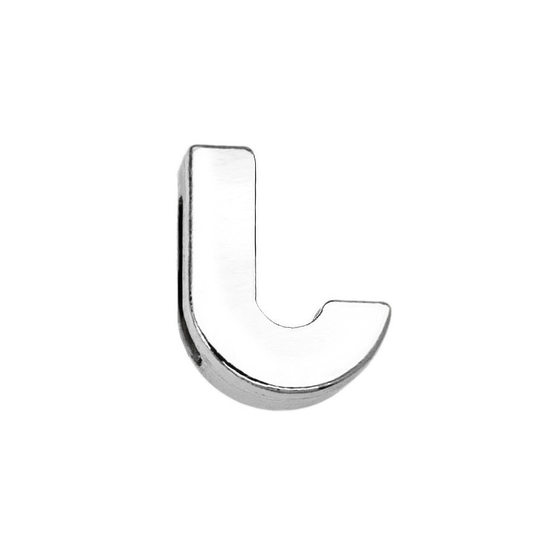 Supply 8mm rhinestone alphabet beads English White Diamond alphabet suitable for DIY bracelet bracelet wristband accessories jewelry