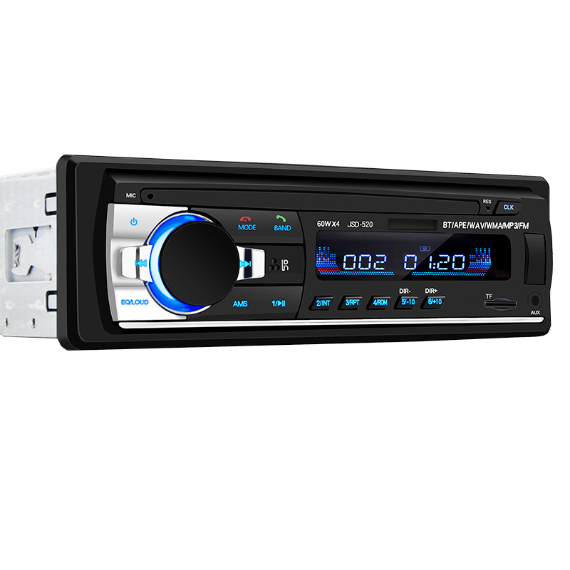 Car mp3 car Bluetooth mp3 player Factory Direct card radio car MP3 stereo JSD520