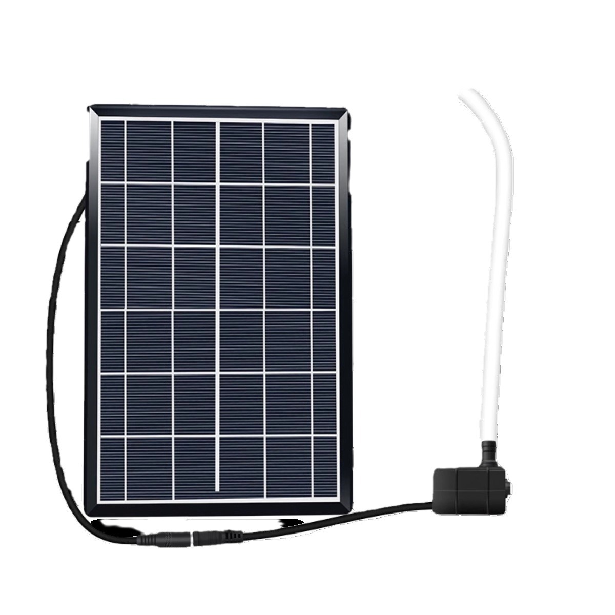Solar Water Pump 12V Circulating Fish Pond Filter Oxygenation Fish Tank Rockery Flow Water Pumping Submersible Pump Outdoor Small