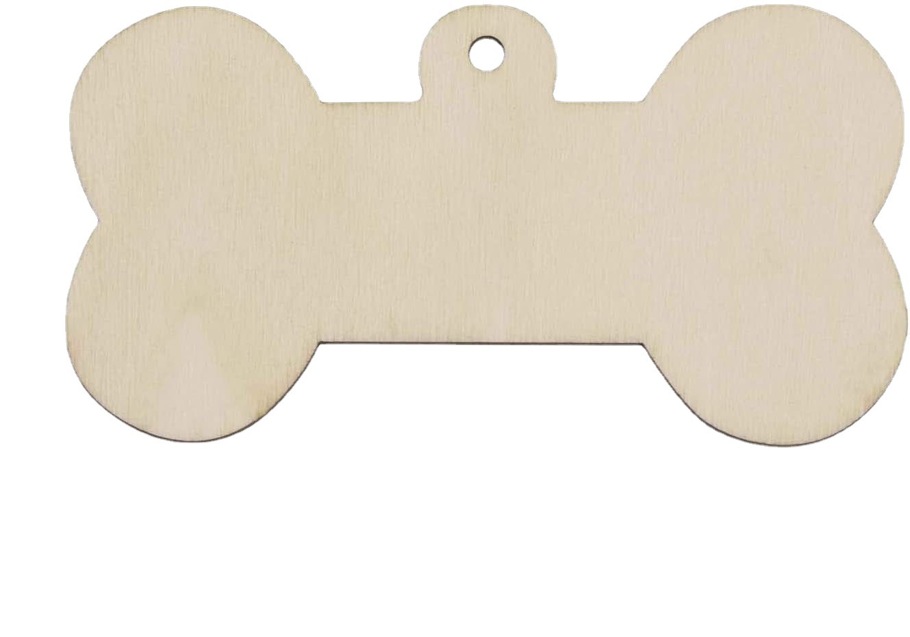 Pet doorplate pendant bone DIY pattern logo name plate with hole pendant laser engraving decorative pendant