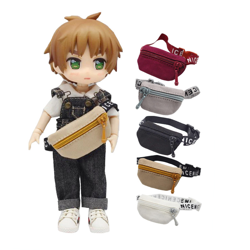 ob11 toy doll bag DOD body messenger bag 6/8/12 bjd Jasmine doll accessories backpack