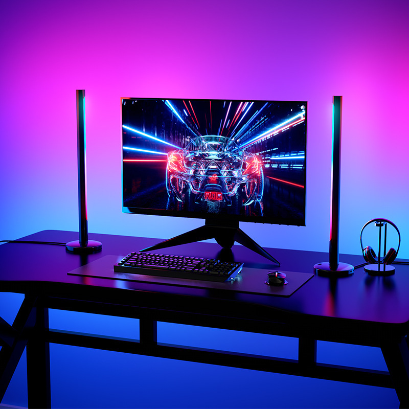 ins Music Pickup Light Competitive Computer Desktop Bedside Atmosphere Rhythmic Lights USB Voice Control Rhythm Net Red Light