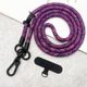 Oblique hanging [color purple] connection piece