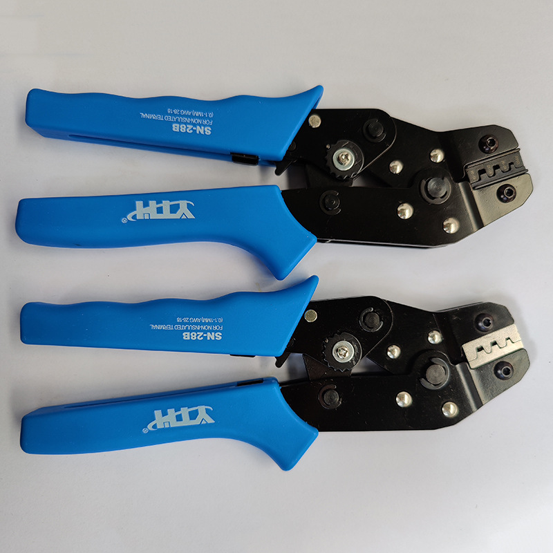 YTH2549 wholesale applicable DuPont plug spring terminal wiring nose beam SN28B needle tube type ratchet type crimping pliers