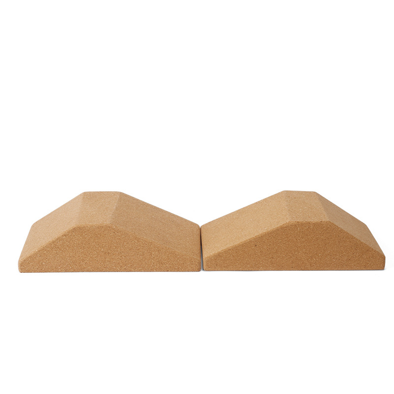 Cork Squat Special Brick Wedge-shaped Brick Special-shaped Brick Fitness Brick Knee Protection High Density Wear-resistant Fitness Exercise