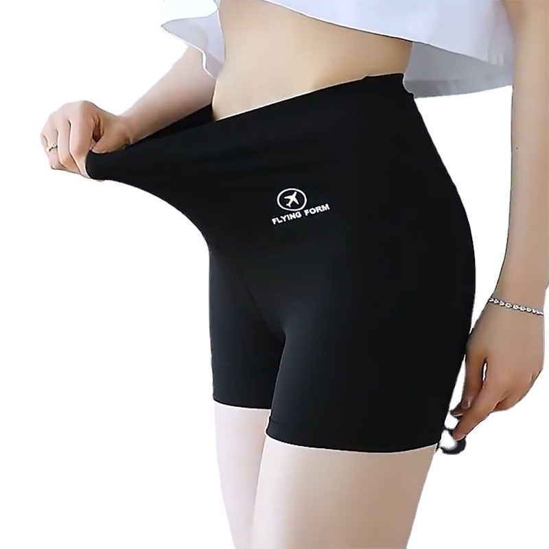 Shark pants women's summer three-point aircraft thin belly contracting culottes anti-exposure can be worn outside plus size bottoming safety shorts