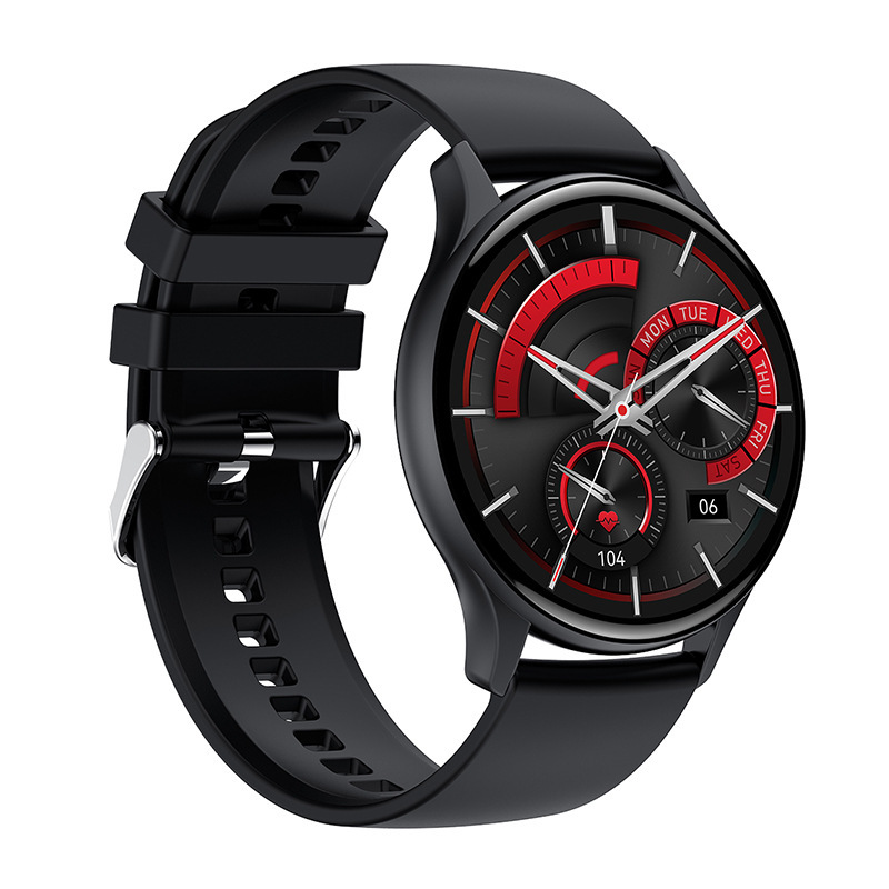 HK89 Bluetooth talk Smart Watch heart rate blood pressure NFC weather Music multi sport smart watch AMOLED