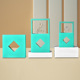 Light green inner box paper sleeve (diamond hole);7*7*2