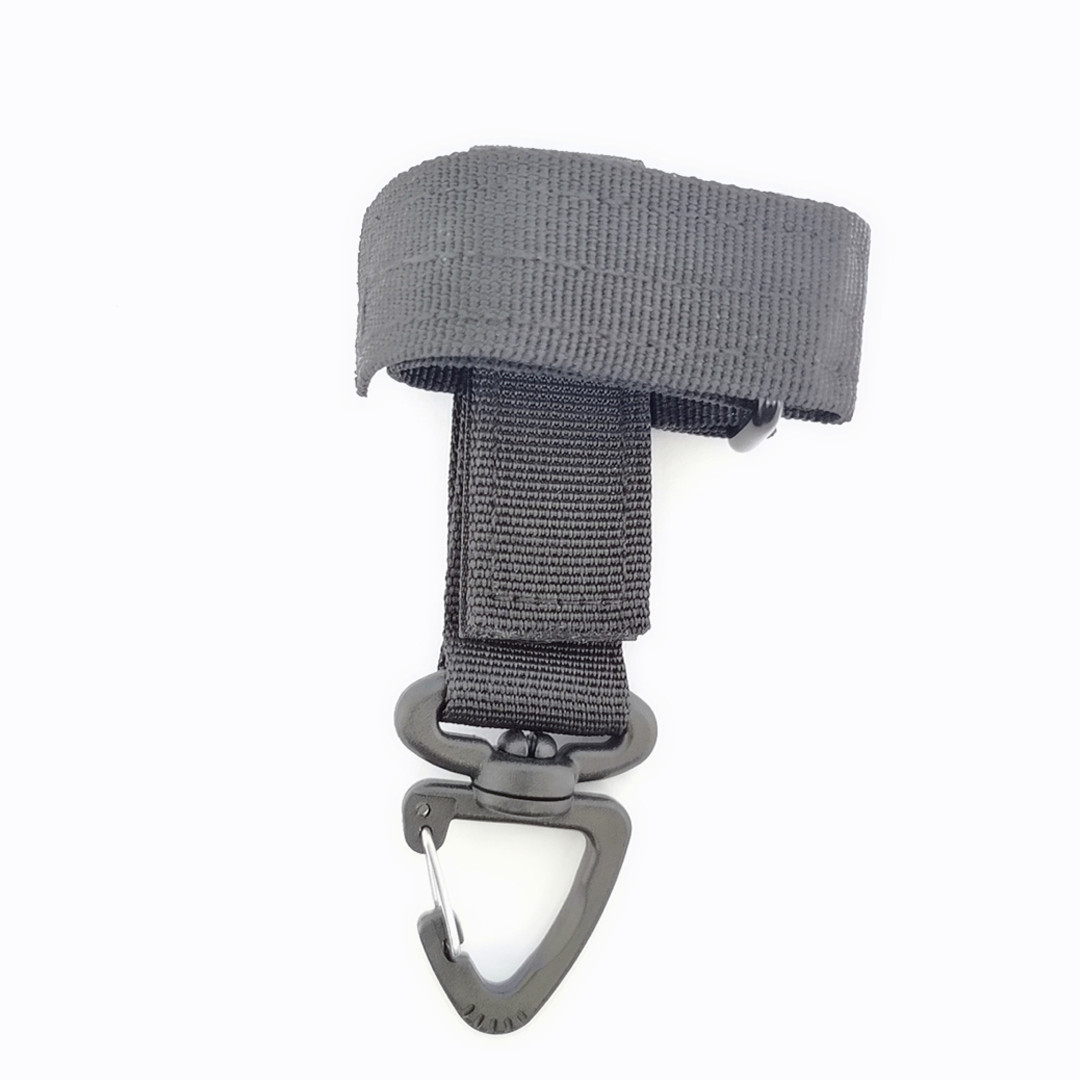 [New] multi-purpose gloves hanging buckle military fans outdoor tactical gloves mountaineering rope storage buckle
