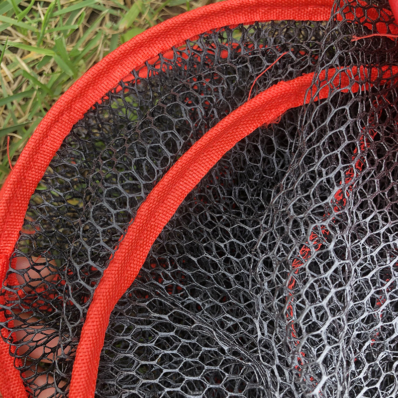Origin supply wholesale wild fishing small fish protection small hole dense eye anti-hanging quick-drying glue edging deodorant fishing net net pocket